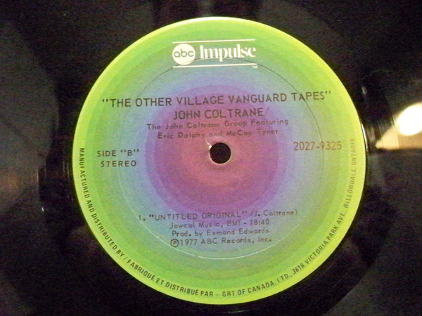 John Coltrane - The Other Village Vanguard Tapes (2xLP, Album) (Very Good Plus (VG+)) - Image 4