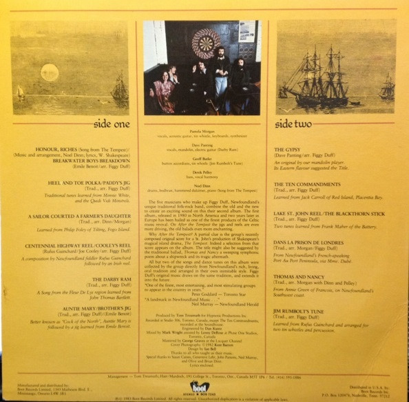 Figgy Duff - After The Tempest (LP, Album) (Mint (M)) - Image 2