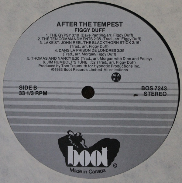 Figgy Duff - After The Tempest (LP, Album) (Mint (M)) - Image 4