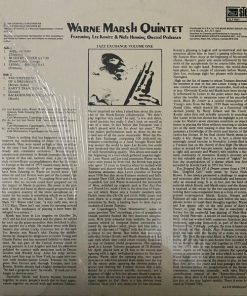Alternative view of Warne Marsh Quintet - Jazz Exchange Vol.1 (LP) (Very Good Plus (VG+))
