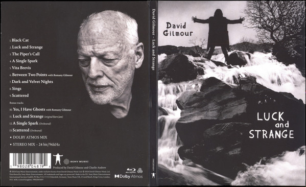 David Gilmour - Luck And Strange (Blu-ray, Blu-ray-A, Album, Multichannel, All) (Near Mint (NM or M-)) - Image 3
