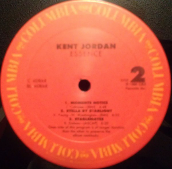 Kent Jordan - Essence (LP, Album) (Very Good Plus (VG+)) - Image 4