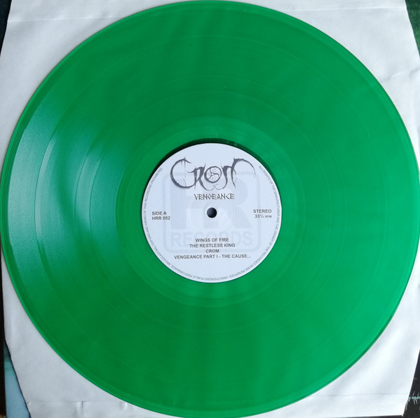 Crom (4) - Vengeance (2xLP, Album, Ltd, Gre) (Very Good Plus (VG+)) - Image 2