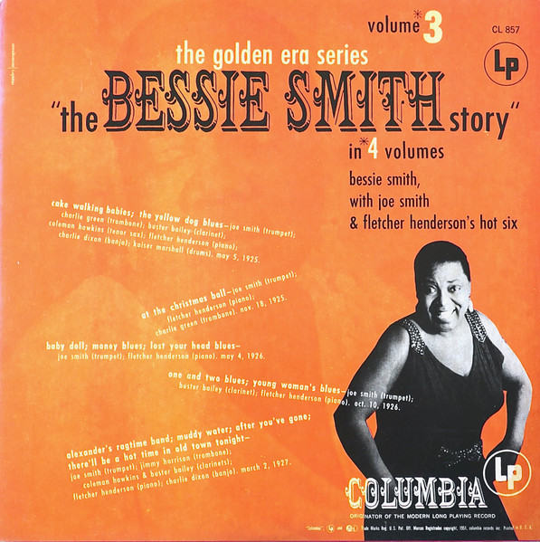 Bessie Smith With Joe Smith (3) & Fletcher Henderson's Hot Six* - The Bessie Smith Story - Vol.3 (LP, Comp, Mono, RE, Non) (Near Mint (NM or M-))