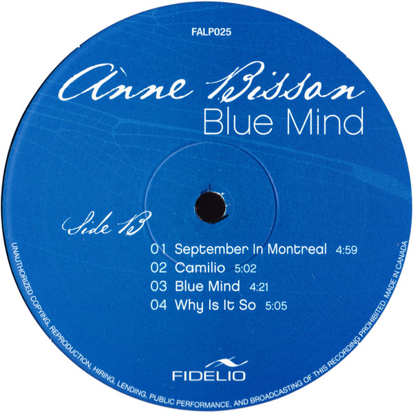 Anne Bisson - Blue Mind (LP, Album, 180) (Near Mint (NM or M-)) - Image 4