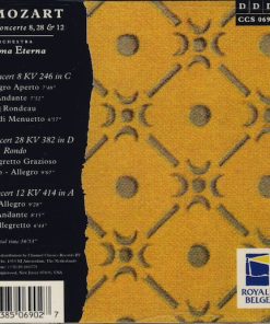 Alternative view of W.A. Mozart*, Anima Eterna, Jos Van Immerseel - Clavier-Concerte 8, 28 & 12 (CD) (Near Mint (NM or M-))