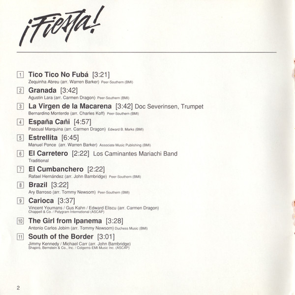 Erich Kunzel, Cincinnati Pops Orchestra - ¡Fiesta! (CD, Album, Ter) (Near Mint (NM or M-)) - Image 5