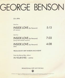 George Benson - Inside Love (So Personal) (12", Promo) (Near Mint (NM or M-))