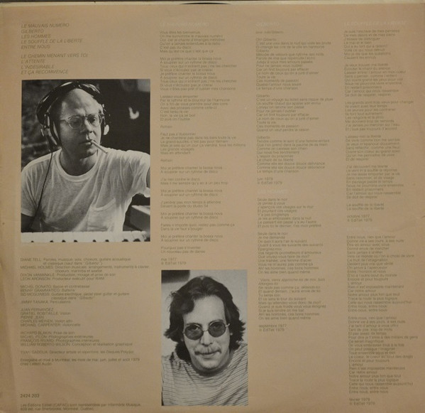 Diane Tell - Entre Nous (LP, Album) (Mint (M)) - Image 5