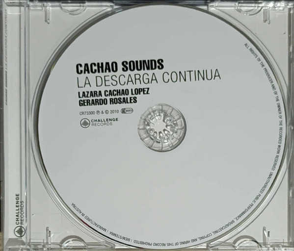 Gerardo Rosales & Gerardo Rosales - Cachao Sounds La Descarga Continúa (CD, Album) (Near Mint (NM or M-)) - Image 5