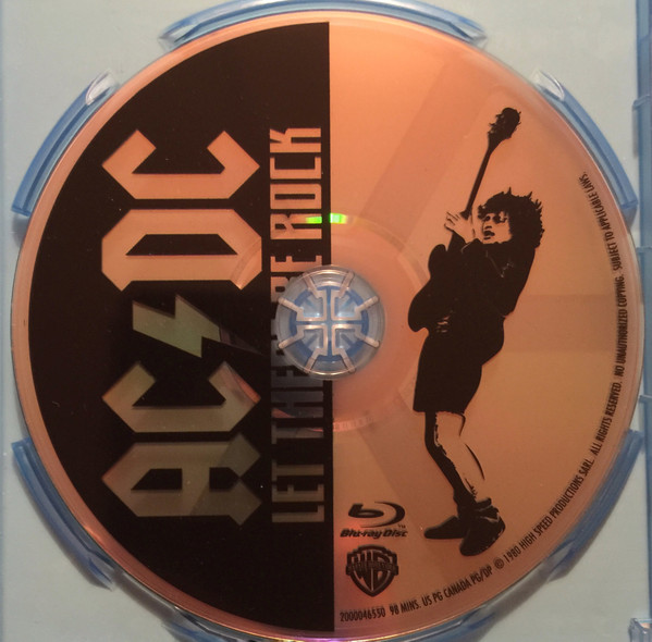 AC/DC - Let There Be Rock (Blu-ray, RE, RM, Multichannel + DVD-V, RE, RM, Mul) (Near Mint (NM or M-)) - Image 3