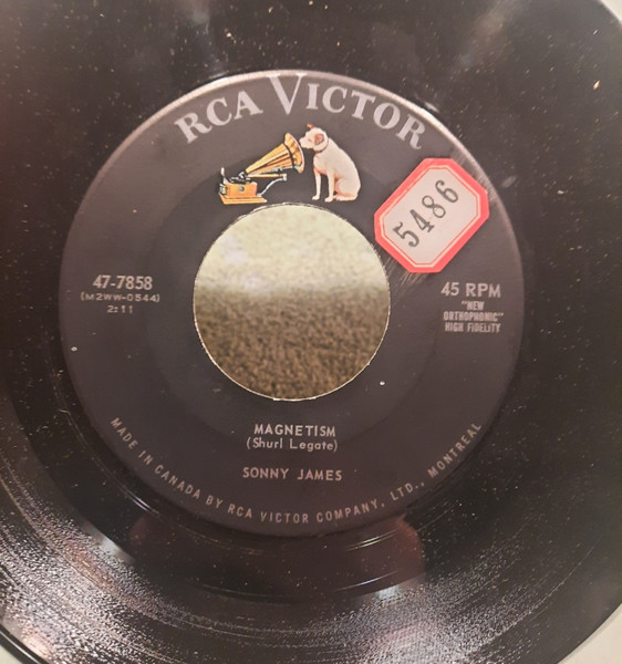 Sonny James - Apache / Magnetism (7") (Very Good Plus (VG+))