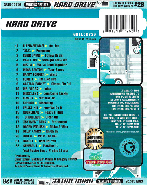 Various - Hard Drive (CD, Comp) (Mint (M)) - Image 4