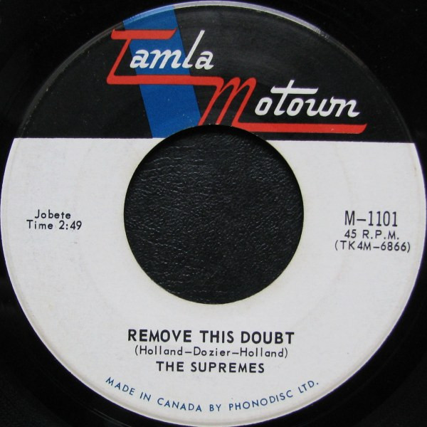 The Supremes - You Keep Me Hangin' On (7", Single) (Very Good Plus (VG+)) - Image 2