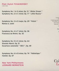 Alternative view of Leonard Bernstein, Pyotr Ilyich Tchaikovsky - The Complete Symphonies (5xCD, Comp) (Near Mint (NM or M-))