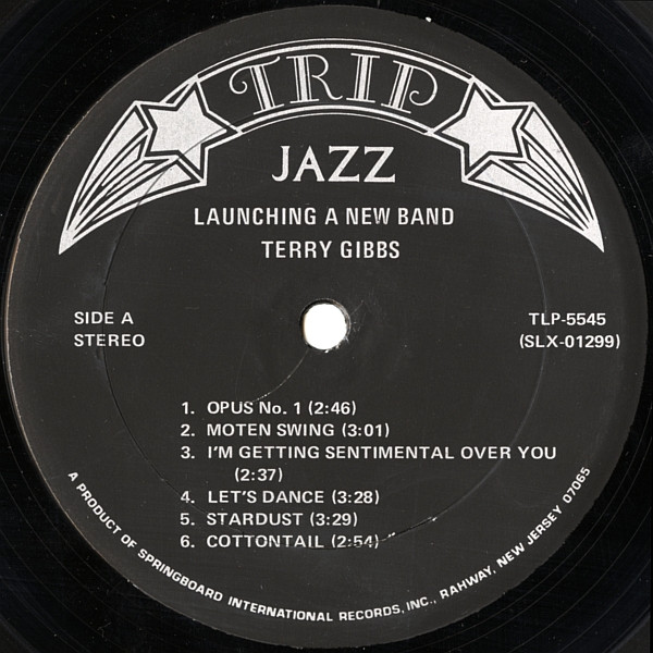 Terry Gibbs - Launching A New Band (LP, RE, RM) (Near Mint (NM or M-)) - Image 3