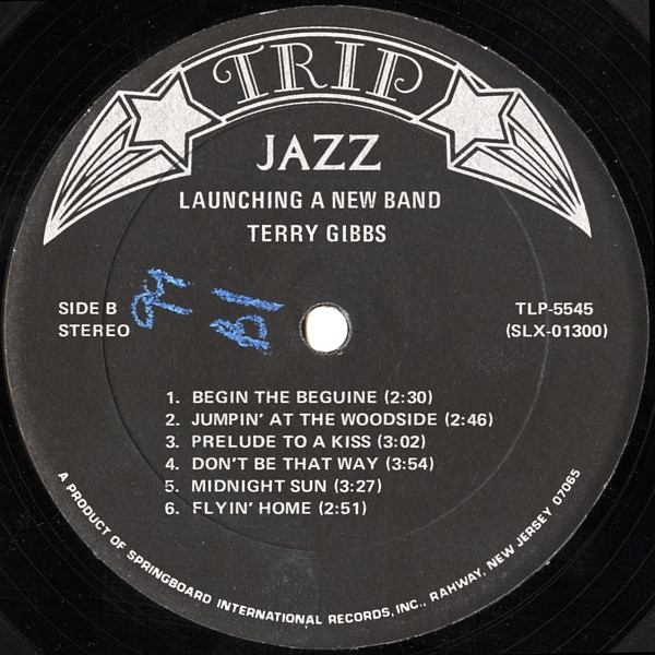 Terry Gibbs - Launching A New Band (LP, RE, RM) (Near Mint (NM or M-)) - Image 4