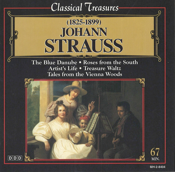 Various - Classical Treasures: (1825-1899) Johann Strauss (CD, Comp) (Mint (M))