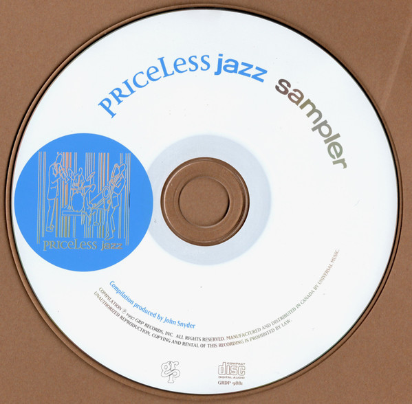 Various - Priceless Jazz Sampler (CD, Smplr) (Near Mint (NM or M-)) - Image 3