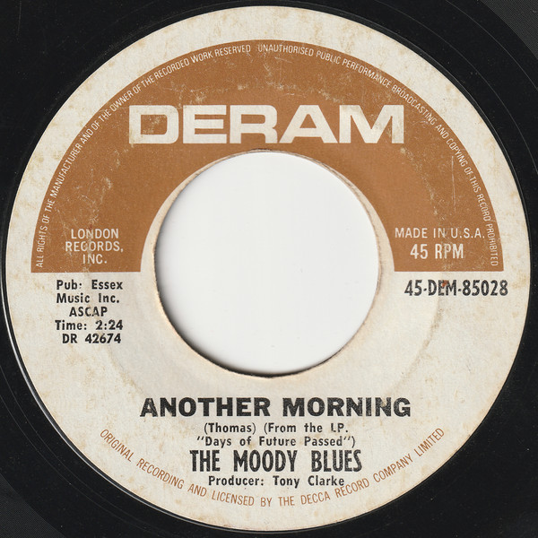 The Moody Blues - Tuesday Afternoon (Forever Afternoon) (7", Single, Mono, Styrene, Ter) (Very Good Plus (VG+)) - Image 2