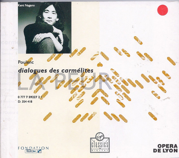 Poulenc*, Catherine Dubosc, Rita Gorr, Rachel Yakar, Martine Dupuy, Brigitte Fournier, José Van Dam*, Jean-Luc Viala, Orchestre De L'Opéra De Lyon, Kent Nagano - Dialogues Des Carmélites (2xCD, Album) (Near Mint (NM or M-)) - Image 4