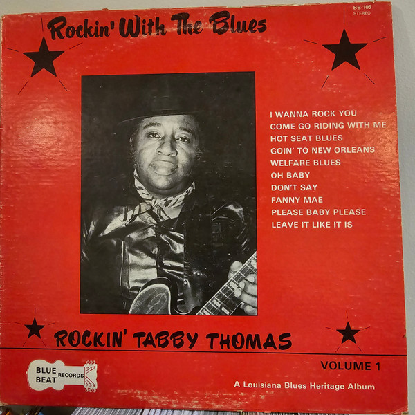Tabby Thomas - Rockin' With The Blues (LP, Album) (Very Good (VG))