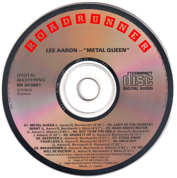 Lee Aaron - Metal Queen (CD, Album, Sli) (Near Mint (NM or M-)) - Image 3