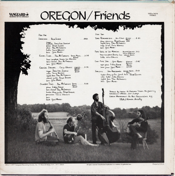 Oregon - Friends (LP, Album) (Very Good Plus (VG+)) - Image 2
