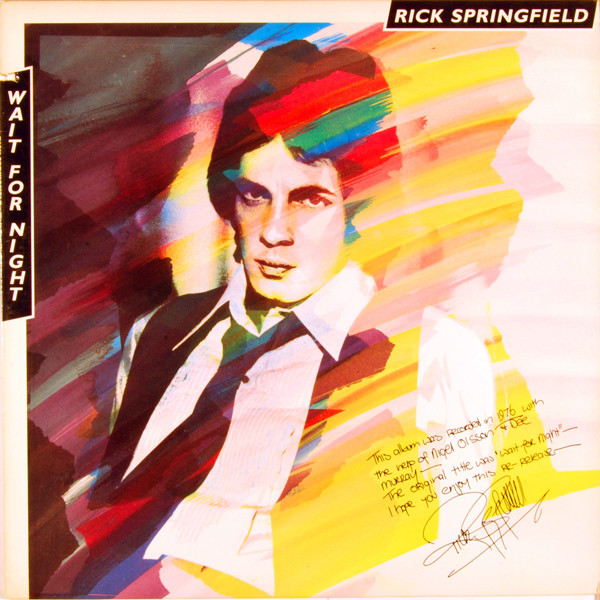 Rick Springfield - Wait For Night (LP, Album, RE) (Mint (M))