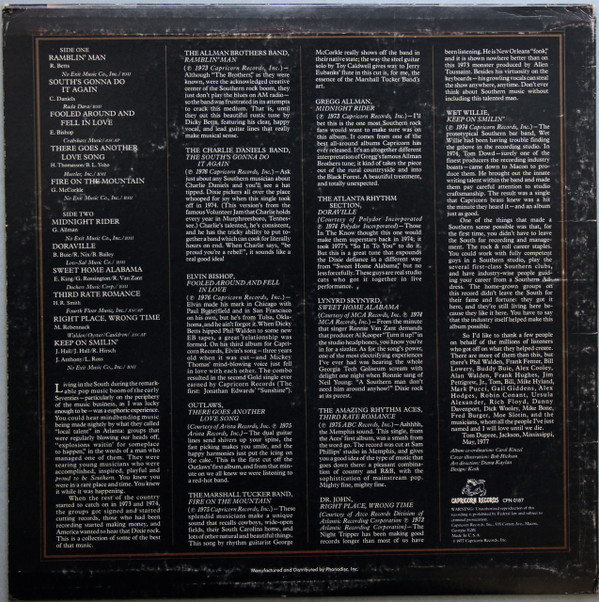 Various - The South's Greatest Hits (LP, Comp, RP, Ter) (Mint (M)) - Image 2