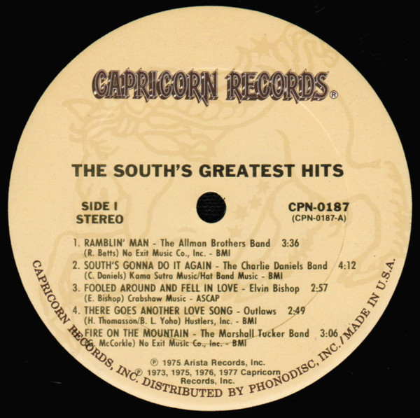 Various - The South's Greatest Hits (LP, Comp, RP, Ter) (Mint (M)) - Image 4