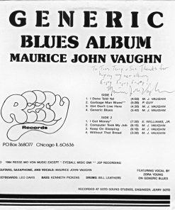 Maurice John Vaughn - Generic Blues Album (LP, Album) (Very Good Plus (VG+))