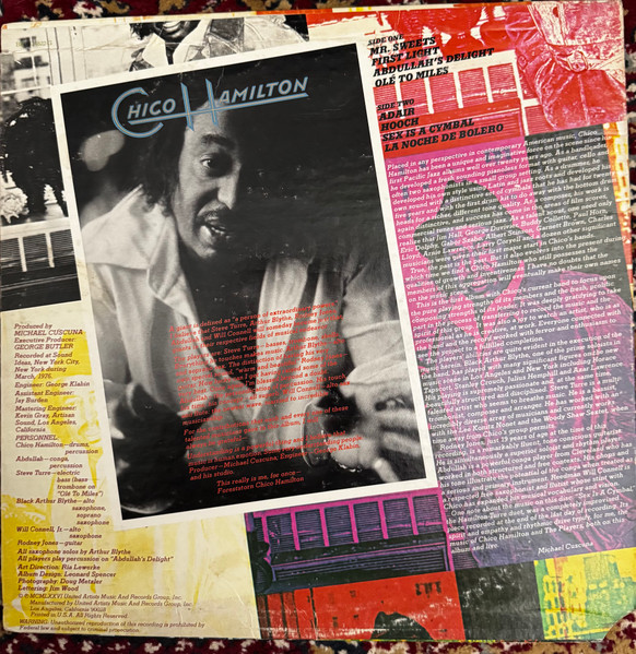 Chico Hamilton - Chico Hamilton And The Players (LP, Album) (Very Good Plus (VG+)) - Image 2
