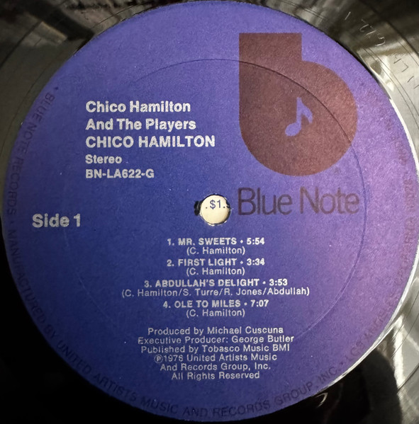 Chico Hamilton - Chico Hamilton And The Players (LP, Album) (Very Good Plus (VG+)) - Image 4