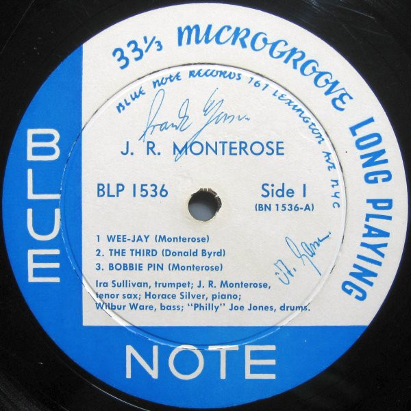 J.R. Monterose - J.R. Monterose (LP, Album, Mono) (Good Plus (G+)) - Image 4