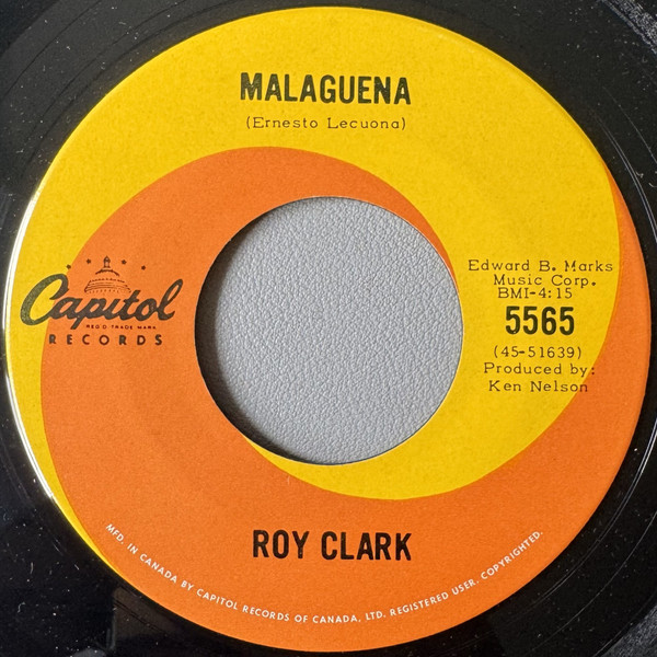 Roy Clark - Overdue Blues (7", Single) (Near Mint (NM or M-)) - Image 2