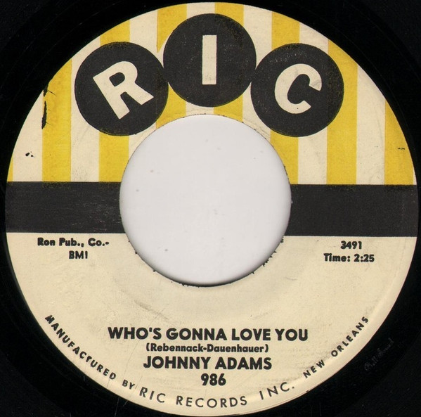 Johnny Adams - Who's Gonna Love You / A Losing Battle (7", Single) (Near Mint (NM or M-))
