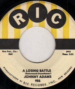 Alternative view of Johnny Adams - Who's Gonna Love You / A Losing Battle (7", Single) (Near Mint (NM or M-))