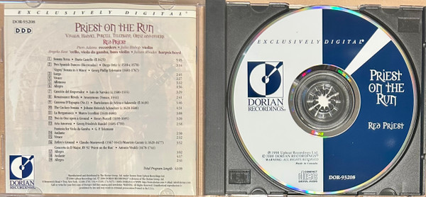 Red Priest - Priest On The Run (CD, Club) (Near Mint (NM or M-)) - Image 3
