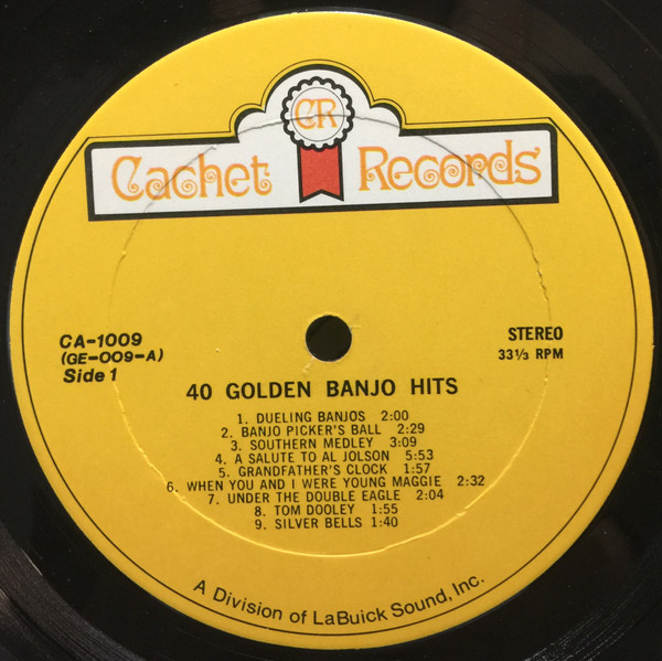 Maurice Bolyer - 40 Golden Banjo Hits (LP) (Mint (M)) - Image 3