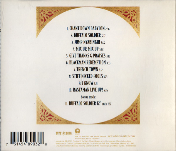 Bob Marley & The Wailers - Confrontation (CD, Album, RE, RM) (Near Mint (NM or M-)) - Image 3