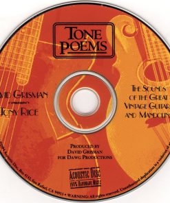 David Grisman & Tony Rice - Tone Poems (The Sounds Of The Great Vintage Guitars & Mandolins) (CD, Album) (Near Mint (NM or M-)) - Image 4