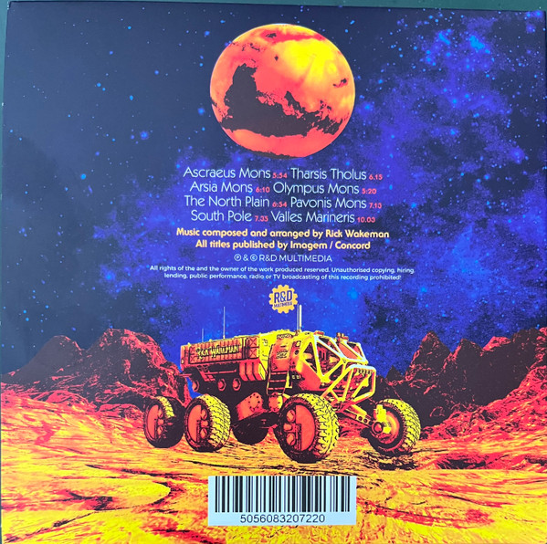 Rick Wakeman & The English Rock Ensemble - The Red Planet (CD, Album, Pop + DVD, Multichannel) (Near Mint (NM or M-)) - Image 2