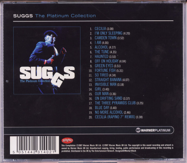 Suggs - The Platinum Collection (CD, Comp) (Near Mint (NM or M-)) - Image 2