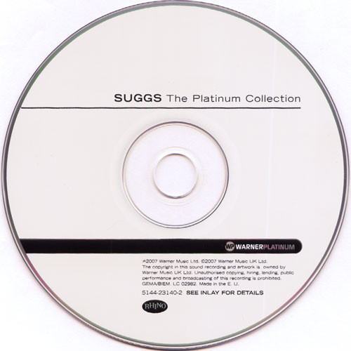 Suggs - The Platinum Collection (CD, Comp) (Near Mint (NM or M-)) - Image 3