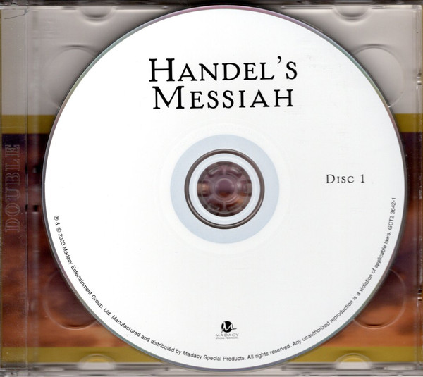 Georg Friedrich Händel - London Philharmonic Orchestra & London Philharmonic Choir - Handel's Messiah (2xCD, Album, RE) (Near Mint (NM or M-)) - Image 3