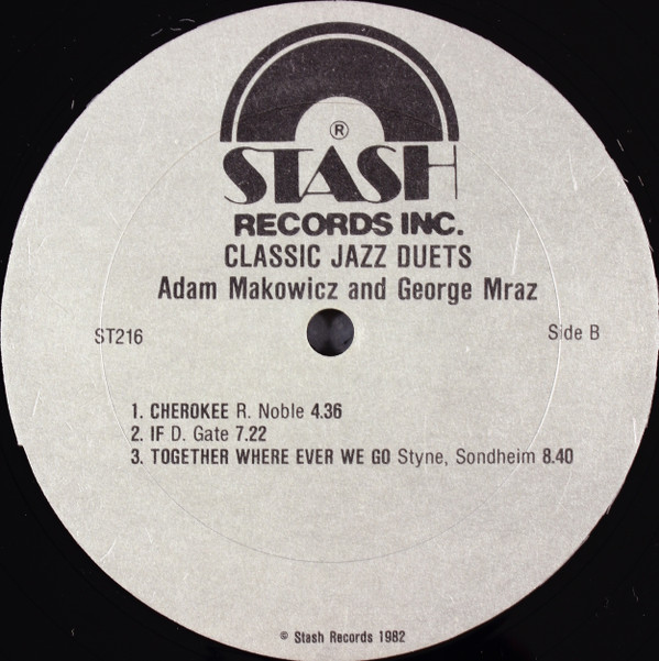 Adam Makowicz & George Mraz - Classic Jazz Duets (LP, Album) (Near Mint (NM or M-)) - Image 4
