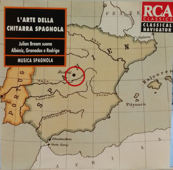 Julian Bream Suona Isaac Albéniz, Enrique Granados E Joaquín Rodrigo - L'Arte Della Chitarra Spagnola (CD, Comp) (Near Mint (NM or M-))