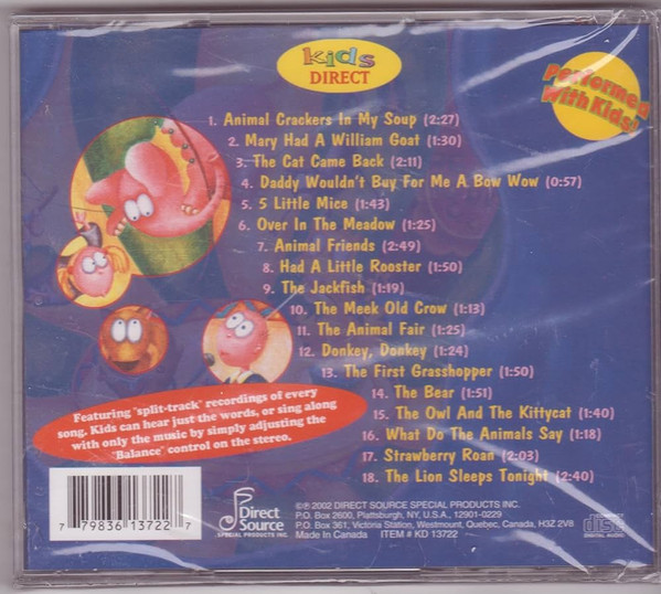 Unknown Artist - Animal Crackers (CD) (Mint (M)) - Image 2