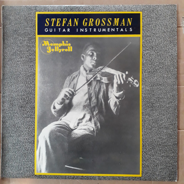 Stefan Grossman - Memphis Jellyroll (Guitar Instrumentals) (LP, Album) (Very Good (VG))